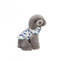 УЮТ Зимнее пальто для собак на кнопках "Камуфляж", 25см, голубое, M, (1*100)