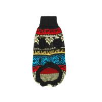 Уют Свитер черный с северным орнаментом 40 см, размер XЛ, ТМ Уют, 1*72 шт