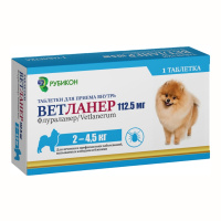 ВетЛанер 112,5 мг, уп. 1 табл. для собак 2-4.5 кг