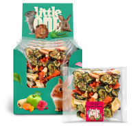 Лак-во Little One Ботаническая кол-ия.Садовое угощение д/декоративных животных, 30 гр*6 (906)