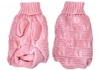 УЮТ Свитер розовый объемной вязки 40 см, размер XЛ, ТМ Уют, 1*72 шт