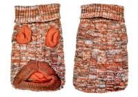 УЮТ Свитер пестрый оранжевый 40 см, размер XЛ, ТМ Уют, 1*72 шт