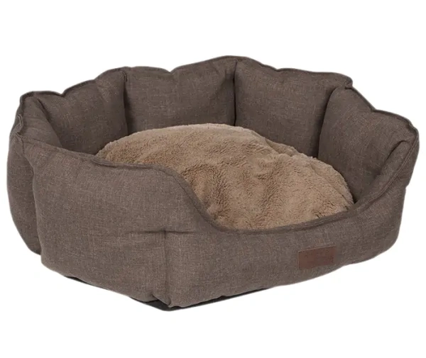 Лежанка Lion Бруно коричневый 90x70x30 cм