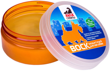 Воск защитный д/лап собак " Айда гулять " 100г
