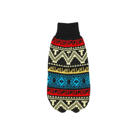 Уют Свитер черный с северным орнаментом 40 см, размер XЛ, ТМ Уют, 1*72 шт