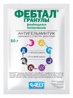 Фебтал гранулы (10 по 50г) РЕЦЕПТ