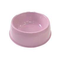 №1 Favorite Миска круглая пластиковая большая, 21,5х6,5см,800 мл, розовая,1*40