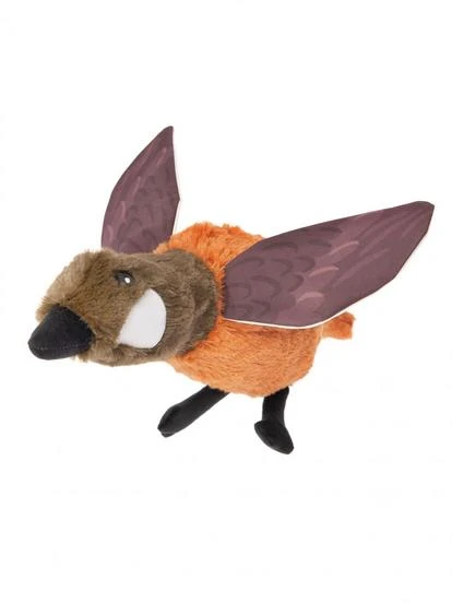 Pet-it мягкий Утка с пищалкой, 10x36 см игрушка для собак, серия Bird 