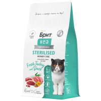 Брит КЕА сухой корм д/стер кош 0.4кг с индейкой и уткой STERILISED URINARY CARE