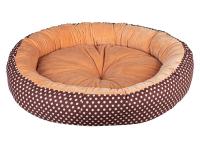 Лежак Ватрушка (мех плюш) 70х70х15 см КСОДИ (XODY)