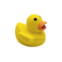 №1 Уточка желтая, латекс, 5,5см, с пищалкой, игрушка для собак, 1х240шт