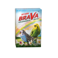 Корм д птиц BraVa 500г д волн.попугаев Витамины 