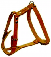 Шлейка  ШКК коньяч/цв (фр.бульдог коккер)45-64см*20мм ШКК