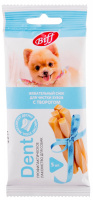 Снек жеват. DENTсо вкусом творога д/мини собак 20 шт