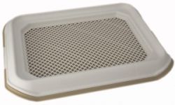 Туалет д/собак с решеткой 33*45 бежевый, 1х10 шт