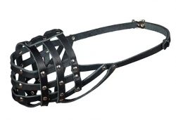 Намордник кож.  №4 цельн.(нем.овч.,. --кобель)