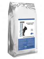 Delicana сух.д/собак средних пород лосось с рисом 18кг / 1*1