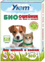 УЮТ БИОошейник д/ щенков и котят, 30 см репеллентный 1*20*120