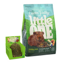 Корм из разнотравья д/морс.свинок Зеленая Долина 750гр+ Колокольчик 24г Little One