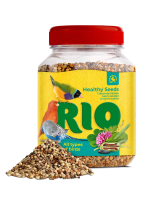 РИО Полезные семена. Лакомство д/птиц, банка 240 г 1*6