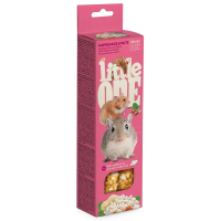 Лак-во Little One Палочки д/хомяк,крыс,мыш. с возд.рисом и орех.