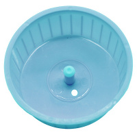 №1 Колесо для грызунов, пластиковое, голубое 12*8, 1*30