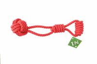 №1 Грейфер с узлом и ручкой, красный, 33 см, 1*48 шт