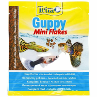 Tetra Guppy Mini Flakes 12г мини-хлопья д/всех гуппи пакет*25
