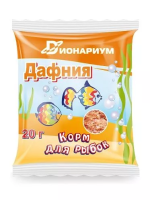 Дафния Золотой корм для рыб/20г (1*100)