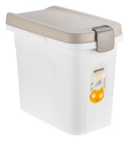 Контейнер для корма ЮММИ 18л герметичный капучино