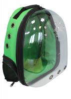 №1 Favorite Рюкзак-переноска д/животных с панорамн.видом,24x30x40см,зеленый