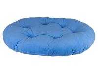 Лежак овальный флис 180 голубой №1 35х29х3 см КСОДИ (XODY)