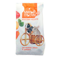 Вака High Quality "Милый грызун" фруктовое ассорти д/шиншилл и морских свинок, 200гр.