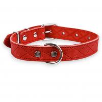 Ошейник Новара 35мм*44-58см красный
