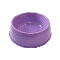 №1 Favorite Миска круглая пластиковая большая, 21,5х6,5см,800 мл, фиолетовая,1*40
