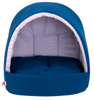 Дом эстрада поплин №3 40*45*40 см темно-синий 