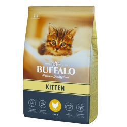 Mr.Buffalo KITTEN 0,4кг (курица) д/котят