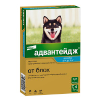 Адвантейдж капли для собак от 4-10 кг 4пип