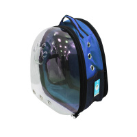 №1 Favorite Рюкзак-трансформер раскладной для переноски животных с панорамн.видом,24x30x40см,синий