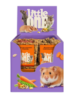 Лак-во Little One Вкусная Корзинка ассорти для хом, крыс,мышей и песчанок.(лак-игрушка)*12 (862)
