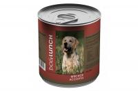 Дог Ланч кон.д/собак Мясное ассорти  в желе 750г/12шт