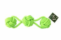 №1 Грейфер с тремя узлами, зеленый, 30 см, 1*32 шт