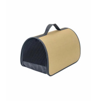 №1 Сумка-переноска жёсткая САКВОЯЖ- Медиум 2, 40,5*24*24см Бежевая (1*5шт)