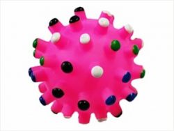 Уют Мяч мина разноцвет. 6.5 см., винил 1*360