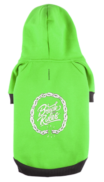 №1 Favorite Толстовка с капюшоном, зеленая, 48см, XL