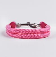 Ошейник капроновый Dog&Vogue Rope круглого плетения красный 6мм*33см