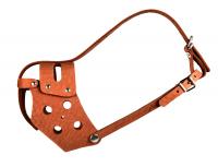 Намордник №32БСК коньяч/цв  Н32БСК  стафф-лабрад-буль( суки)