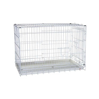 №1 Клетка для домашних животных, две двери 93*57*64, белая
