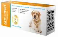 Дирофен таблетки для собак крупных пород, 6*1000мг