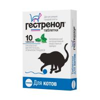 Гестренол таб. д/котов д/угнетен. полов возбуж. с кошачей мятой РЕЦЕПТ
